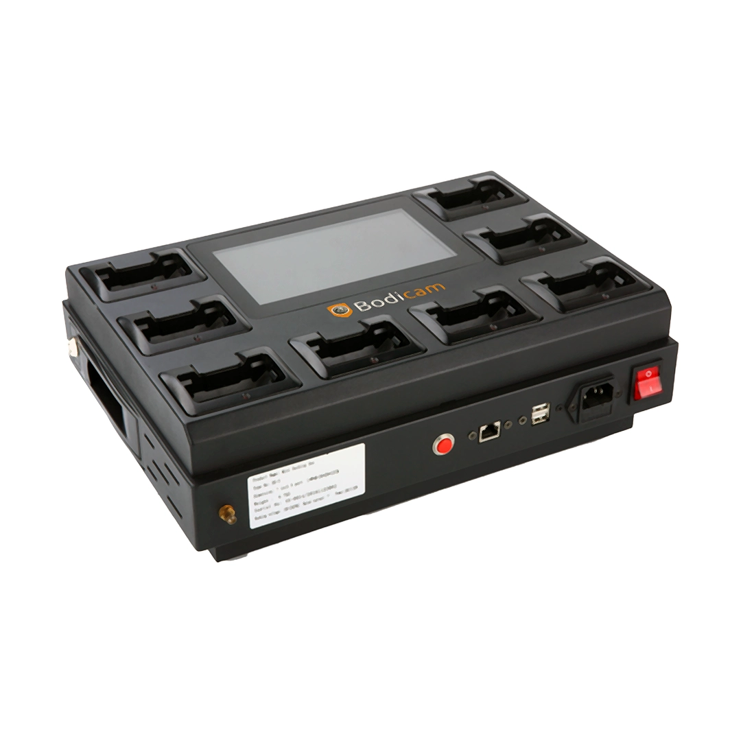 bodicam-non-pc-docking-station-for-8-cameras-side-view