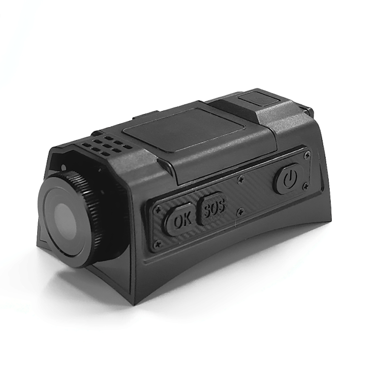 BodiCam K9 body-worn camera for police and military dogs.